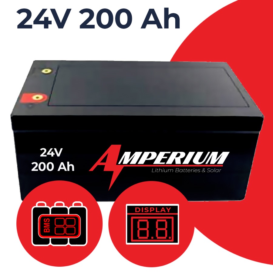 24V 200Ah LiFePO₄ Akü